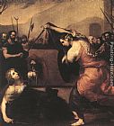 The Duel of Isabella de Carazzi and Diambra de Pottinella by Jusepe de Ribera